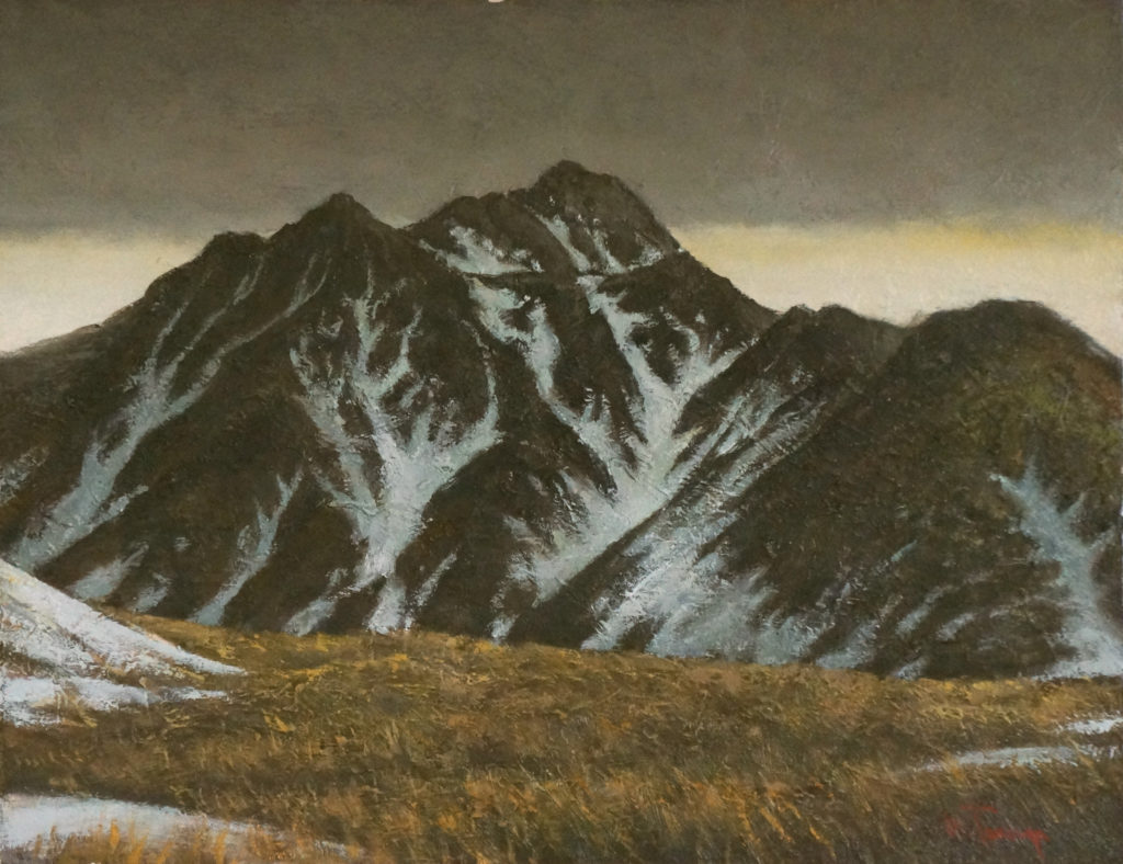 「残雪のカタチ」P10号