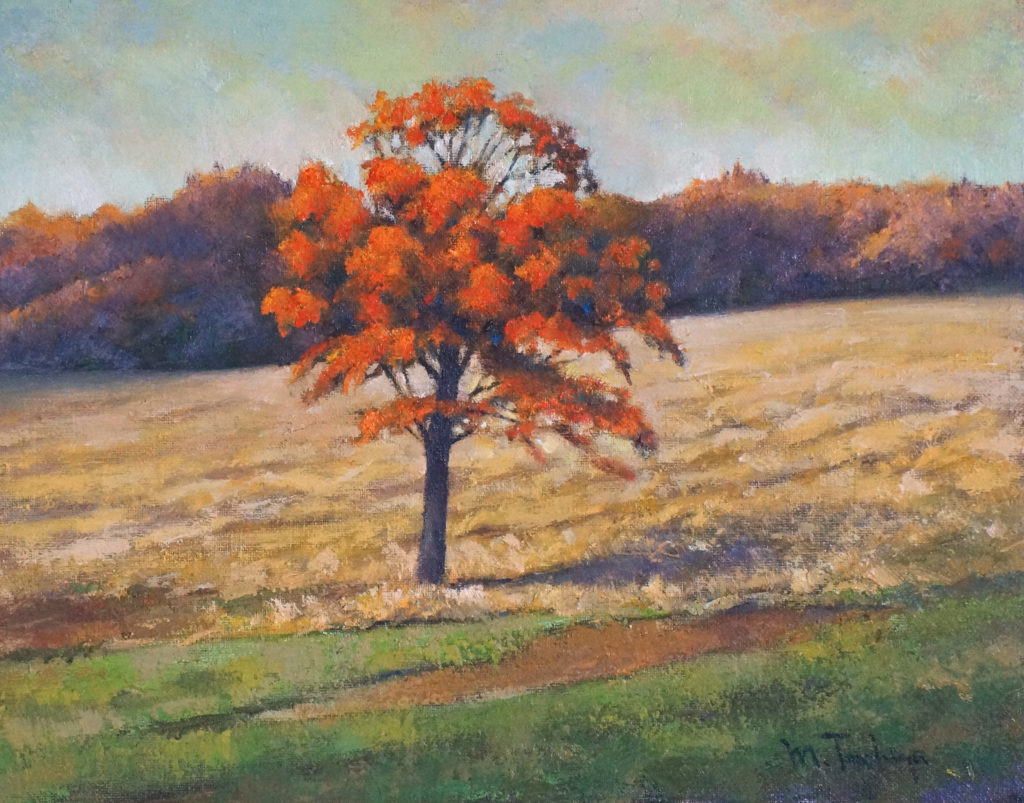 「木立映えて」F4号