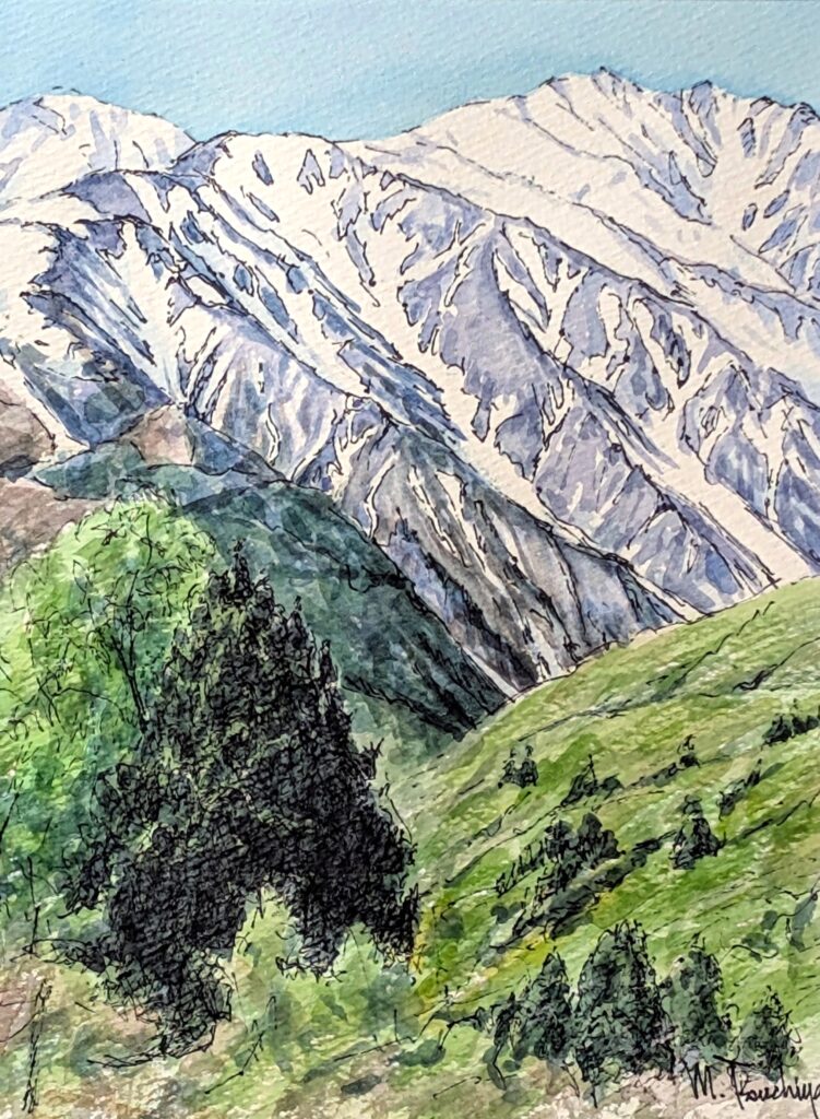 「白馬残雪」F3程