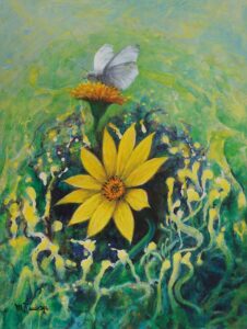 「花　園」　F6