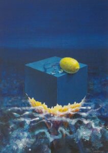 「Lemon on Cube」　F6