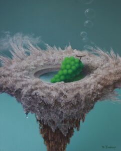 葡萄の皿」　F15