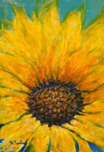 「ひまわり」F6