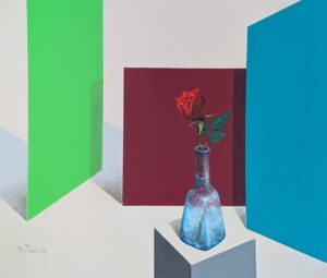 「中庭の花瓶」F10